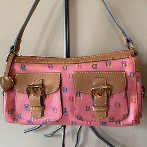 DOONEY & BOURKE Pink lettered bag!